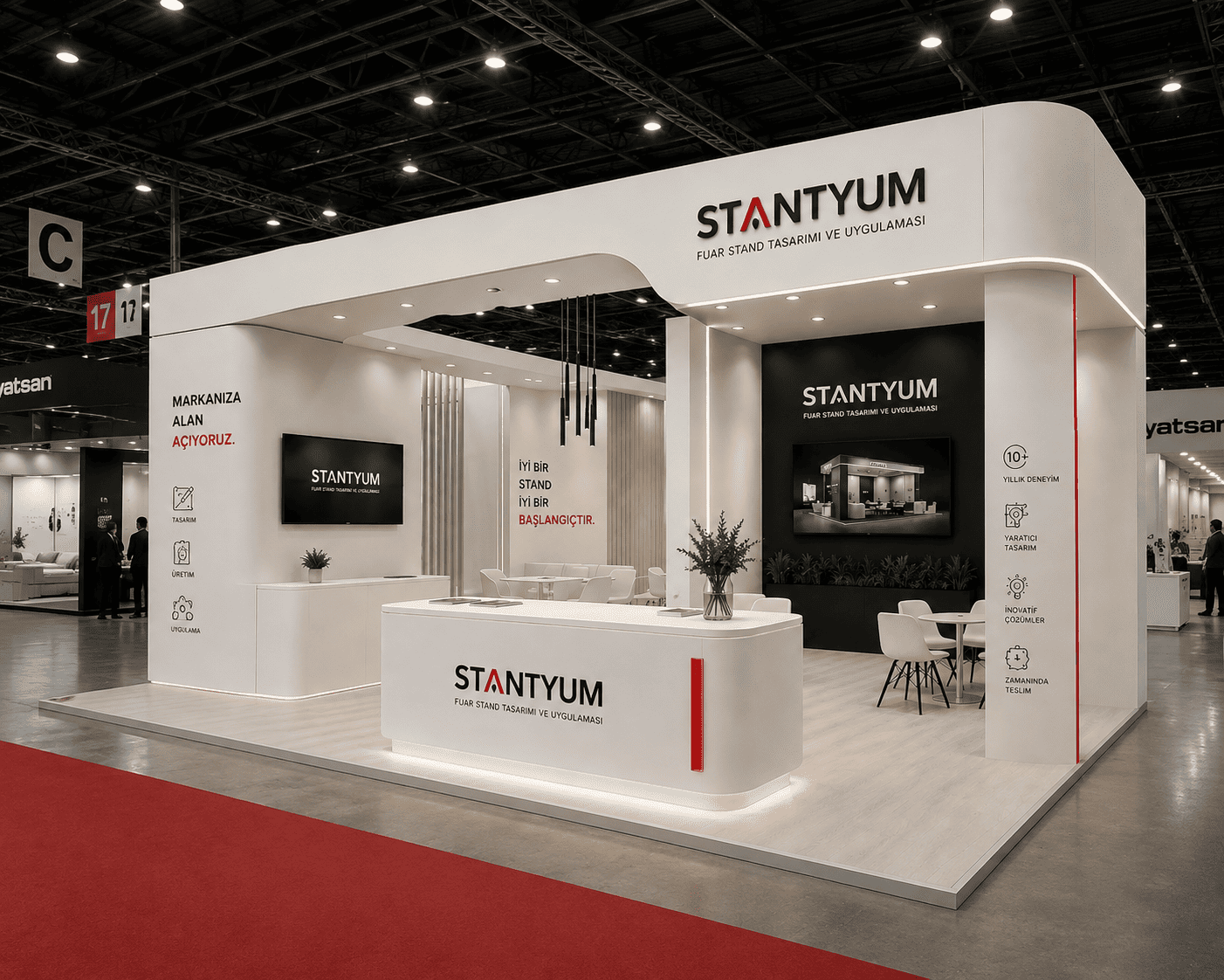 Stantyum stand design project